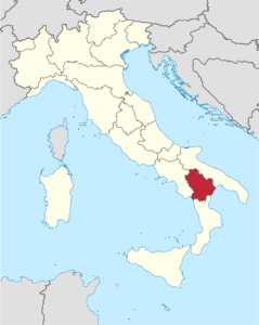 Italian regional map